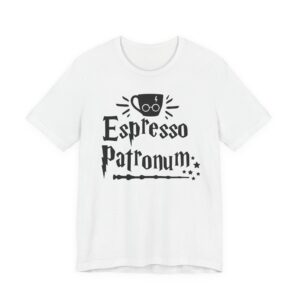 Espresso Patronum | Funny Harry Potter Wizard Coffee T-shirt