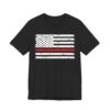 Thin Red Line | USA Flag | Firefighter T-shirt