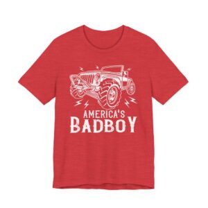 America’s Bad Boy | Jeep Car Lover T-shirt