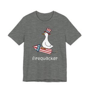 Funny Firequacker Goose | 4th of July Independence Day T-shirt