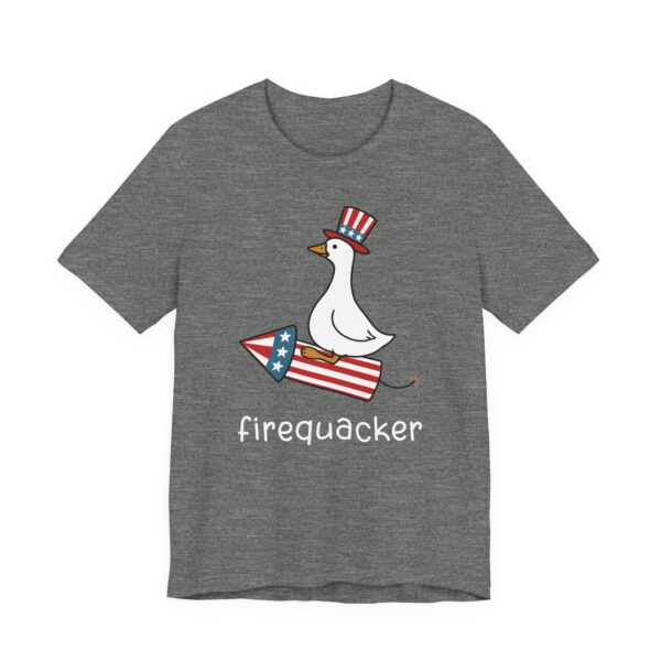 Funny Firequacker Goose | 4th of July Independence Day T-shirt
