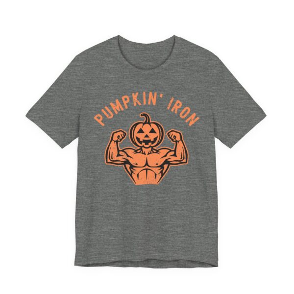 Pumpkin’ Iron | Funny Halloween T-shirt