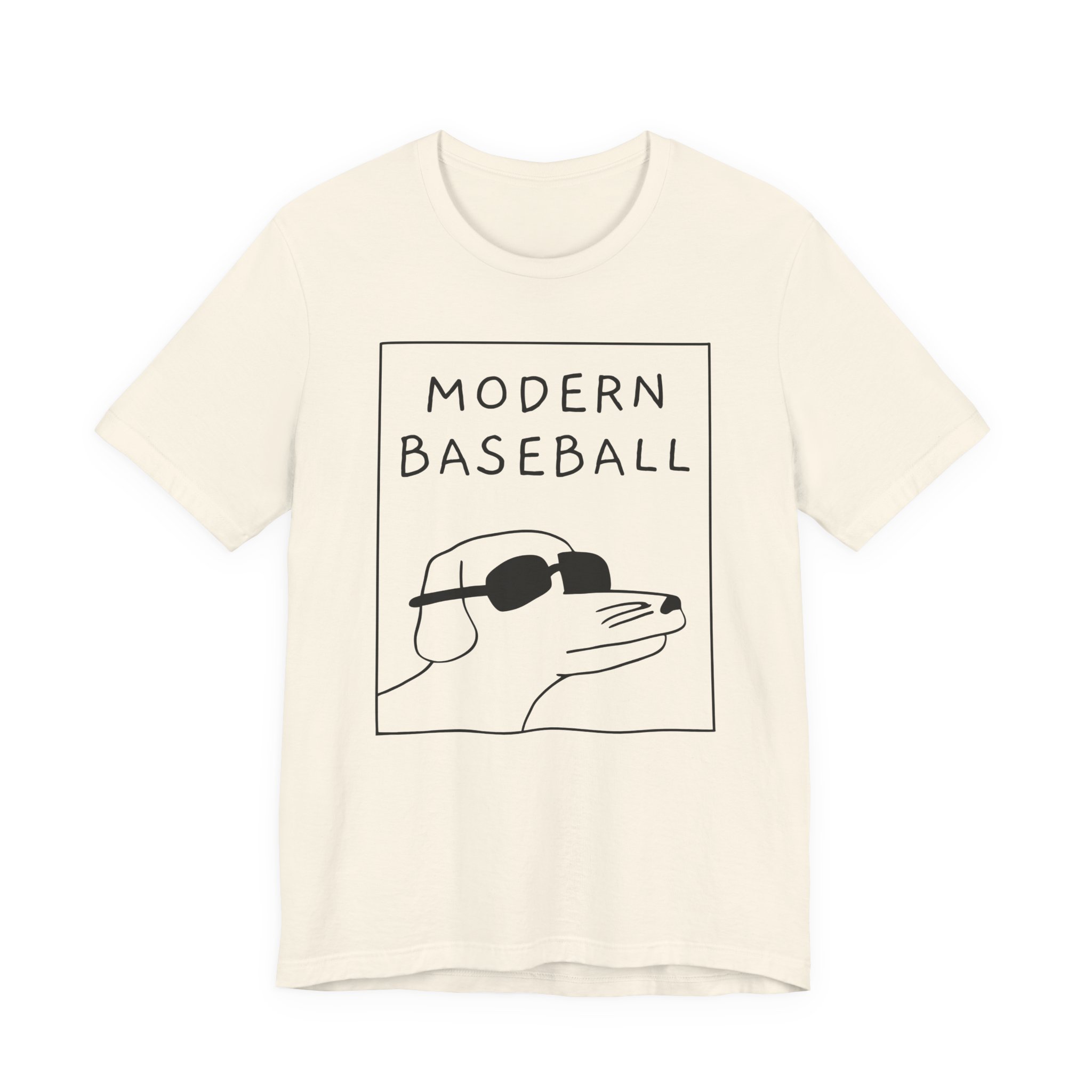 Funny Modern Baseball Dog T-shirt