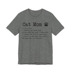 Funny Cat Mom Definition T-shirt