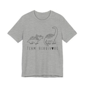 Team Herbivore | Cute Vegan Dinosaur T-shirt