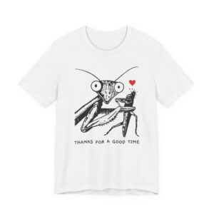 Funny Praying Mantis Women T-shirt