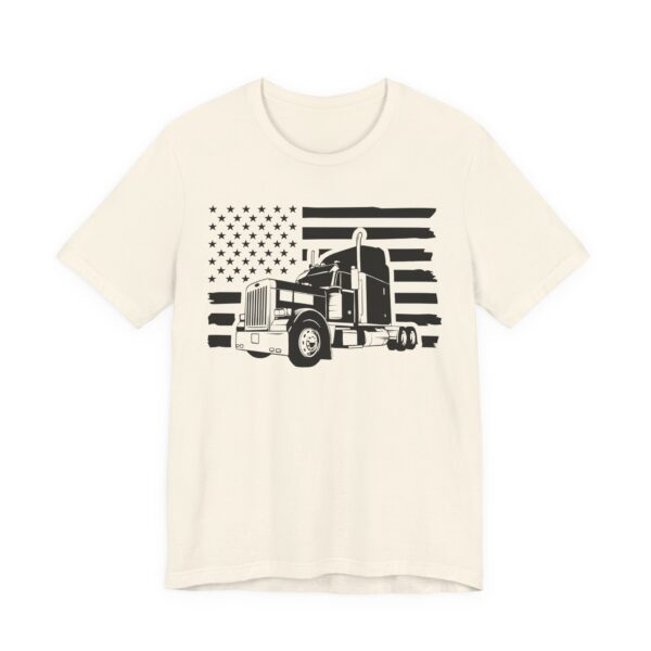 American Flag | Truck Driver T-shirt