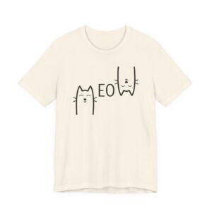 Funny Cat Meow T-shirt