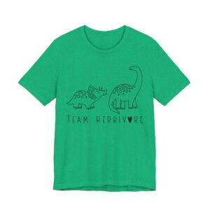 Team Herbivore | Cute Vegan Dinosaur T-shirt