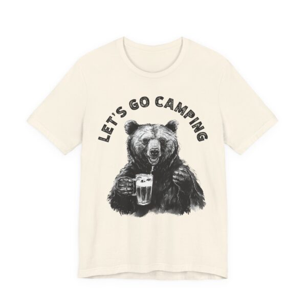 Let’s Go Camping | Funny Bear Camping T-shirt