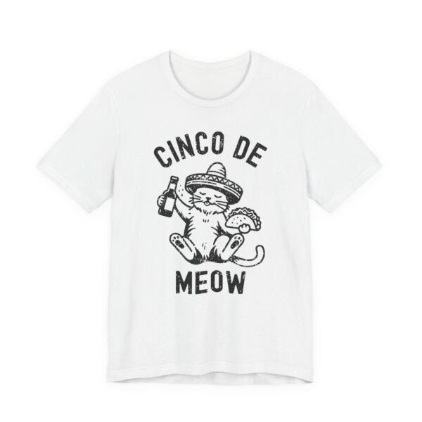 Cinco De Meow | Cinco De Drinko | Funny Cinco de Mayo T-shirt