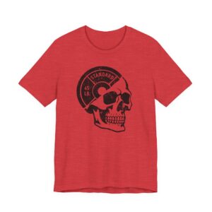 Weight Plate Skull | Funny Gym and Fitness T-shirt