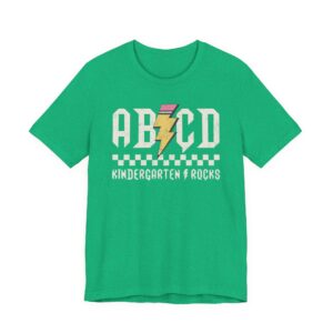 ABCD Kindergarten Rocks | Funny Teacher T-shirt