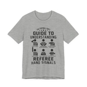 Guide to Understanding Referee Hand Signals | Funny American Football T-shirt