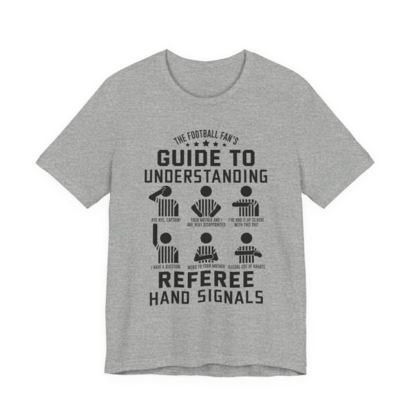 Guide to Understanding Referee Hand Signals | Funny American Football T-shirt