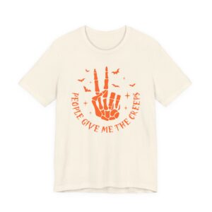 People Give Me the Creeps | Funny Halloween T-shirt