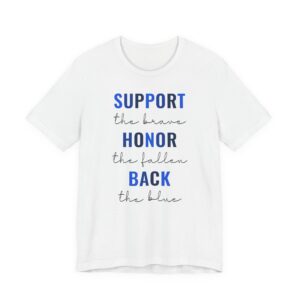 Back the Blue | Police Support T-shirt