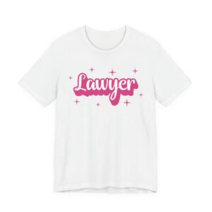 Cute Barbie Girl Doll Lawyer T-shirt