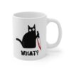 Funny Murder Cat Mug