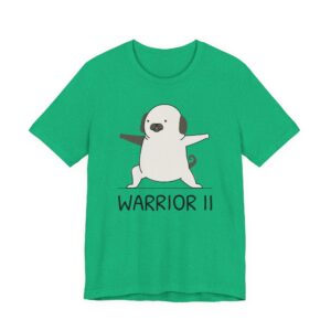Warrior 2 Pose | Funny Yoga Dog T-shirt
