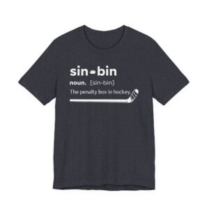 Sin Bin Definition | Funny Hockey T-shirt