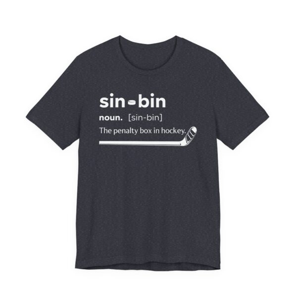 Sin Bin Definition | Funny Hockey T-shirt