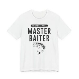 Professional Master Baiter | Funny Bass Fishing T-shirt