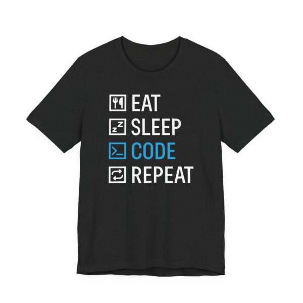 Eat Sleep Code Repeat | Funny Software Engineer T-shirt