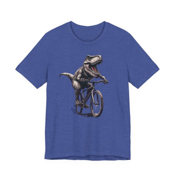 T-Rex Riding Bicycle | Funny Cycling T-shirt