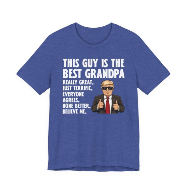 Funny Trump Best Grandpa T-shirt