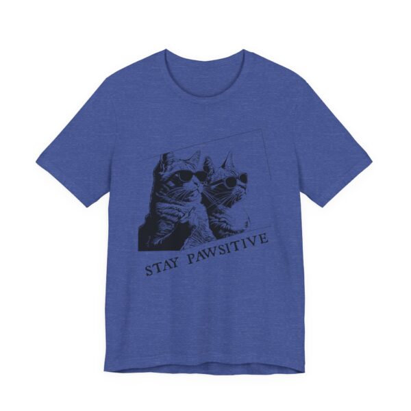 Stay Pawsitive | Funny Cat T-shirt