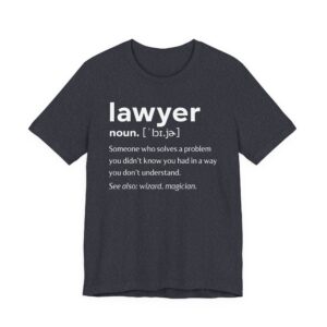 Funny Lawyer Definition T-shirt