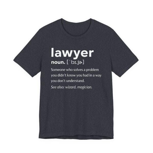 Funny Lawyer Definition T-shirt