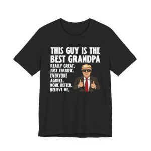 Funny Trump Best Grandpa T-shirt