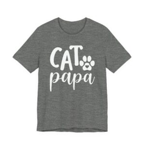 Cute Cat Papa Cat Dad T-shirt