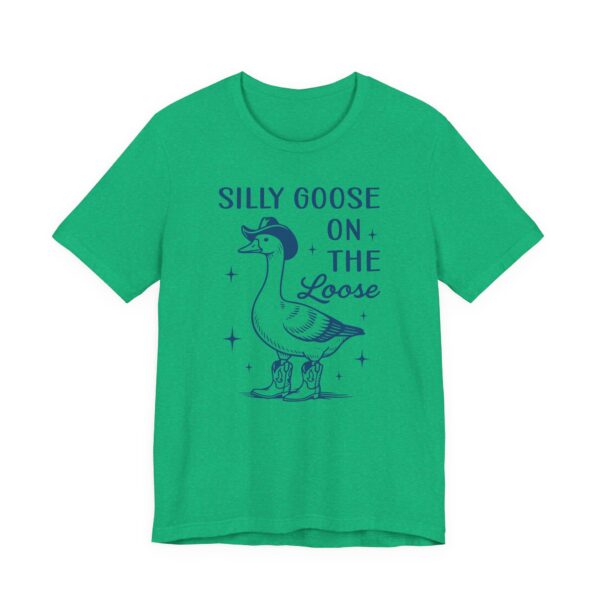 Silly Goose on the Loose | Funny Cowgirl Goose T-shirt