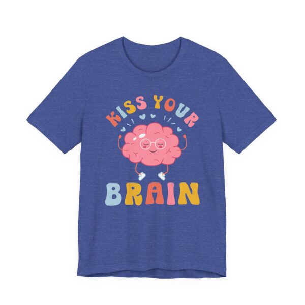 Kiss Your Brain | Cute Autism Support Teacher T-shirt