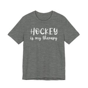Hockey Is My Therapy | Funny Hockey T-shirt