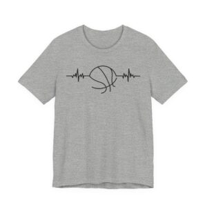 Basketball Heart Beat T-shirt