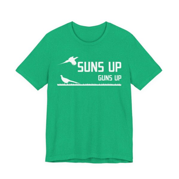 Suns Up Guns Up | Funny Pheasant Hunting T-shirt