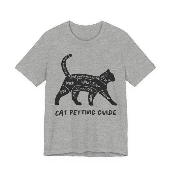 Funny Cat Petting Guide T-shirt