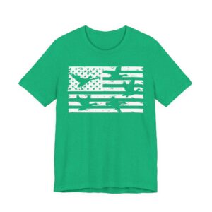 Duck Hunting | American Flag | Hunting T-shirt