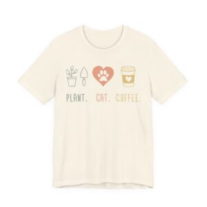 Plant Cat Coffee | Cute Gardening T-shirt
