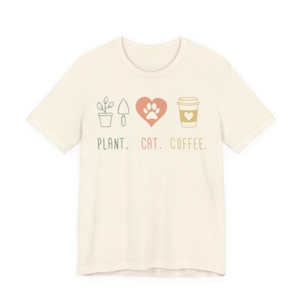 Plant Cat Coffee | Cute Gardening T-shirt