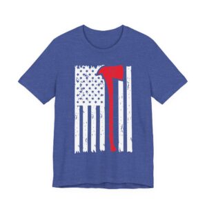 Thin Red Line | Firefighter Axe | Firefighter T-shirt