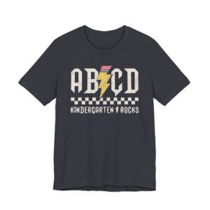 ABCD Kindergarten Rocks | Funny Teacher T-shirt