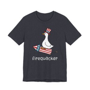 Funny Firequacker Goose | 4th of July Independence Day T-shirt