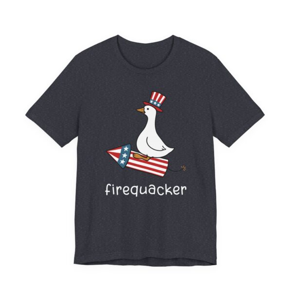 Funny Firequacker Goose | 4th of July Independence Day T-shirt
