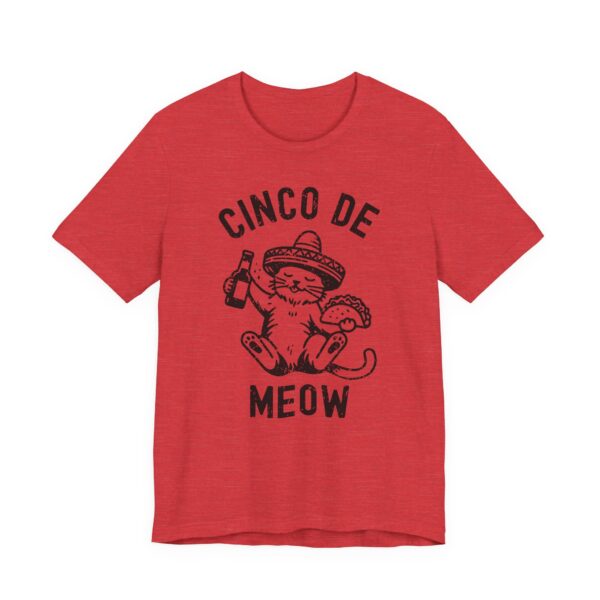 Cinco De Meow | Cinco De Drinko | Funny Cinco de Mayo T-shirt