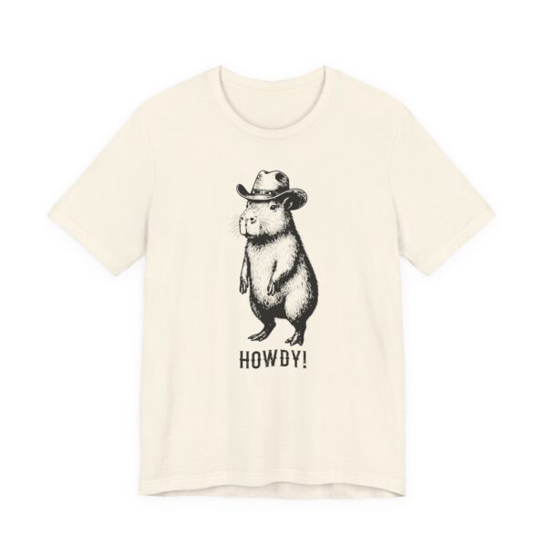 Howdy | Funny Cowboy Capybara T-shirt